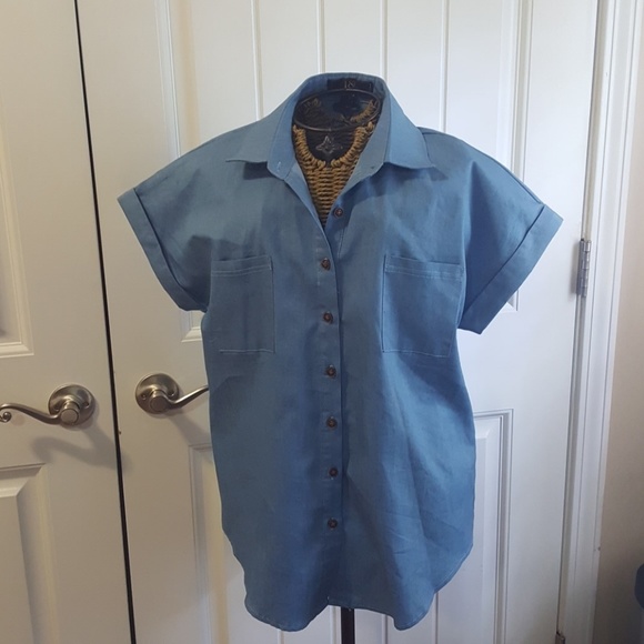 COPY - ❤️ Lucky & Blessed button down - Picture 1 of 3